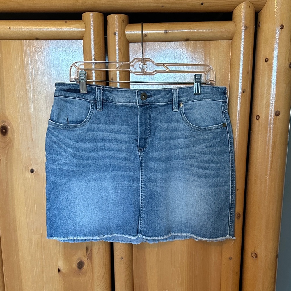 Carve Designs Denim Blue Mini Skirt